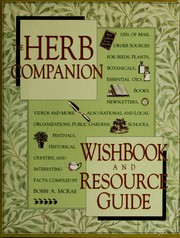 The herb companion wishbook and resource guide by Bobbi A. McRae
