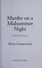 Cover of: Murder on a midsummer night