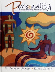 Cover of: Personality: an integrative approach