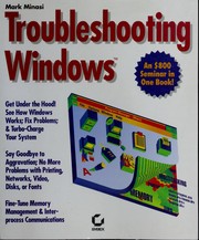 Cover of: Troubleshooting Windows by Mark Minasi