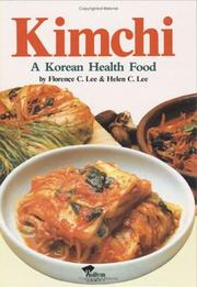 Cover of: Kimchi: a natural health food