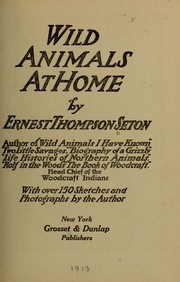 Cover of: Wild animals at home