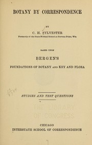 Cover of: Botany by correspondence