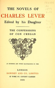 Cover of: The confessions of Con Cregan by Charles James Lever