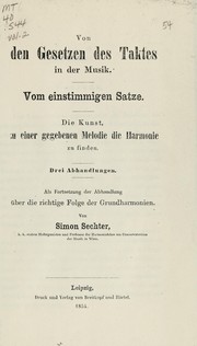 Cover of: Die Grundsätze der musikalischen Komposition