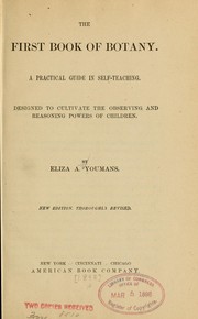 Cover of: The first book of botany