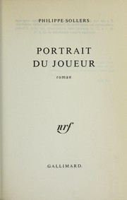Cover of: Portrait du joueur: roman