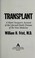 Cover of: Transplant