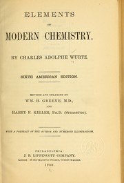 Cover of: Elements of modern chemistry