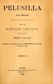 Cover of: Pelusilla by Rafael Calleja