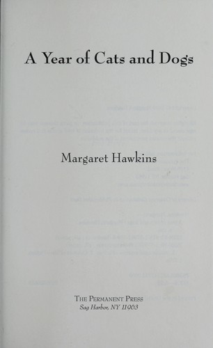 A year of cats and dogs by Margaret Hawkins