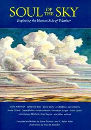 Cover of: Soul of the Sky: Exploring the Human Side of Weather