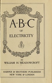 Cover of: A-B-C of electricity