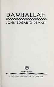 Cover of: Damballah by John Edgar Wideman