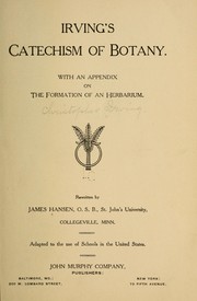 Cover of: Irving's catechism of botany