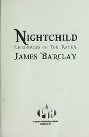 Cover of: Nightchild by James Barclay
