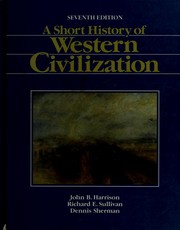 Cover of: A short history of Western civilization by John Baugham Harrison, John Baugham Harrison