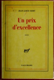 Cover of: Un prix d'excellence: récit
