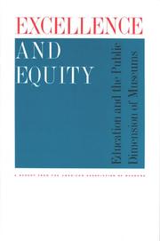 Cover of: Excellence and Equity by Ellen Hursey