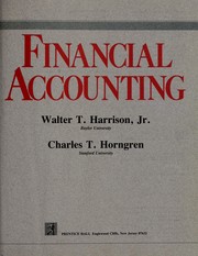 Cover of: Financial accounting by Walter T. Harrison