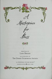 Cover of: A masterpiece for Bess by Lara Bergen