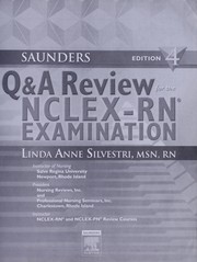 Cover of: Saunders Q&A review for the NCLEX-RN examination