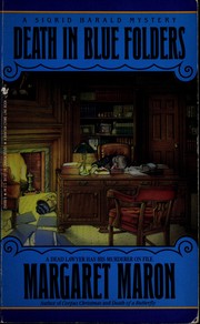 Cover of: DEATH IN BLUE FOLDERS (Sigrid Harald Mystery)