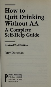 Cover of: How to Quit Drinking Without AA | Jerry Dorsman