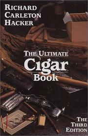 Cover of: The Ultimate Cigar Book (Tenth Anniversary Edition 1993-2003) | Richard Carleton Hacker