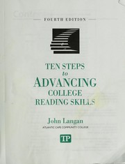 Cover of: Ten steps to advancing college reading skills by Langan, John