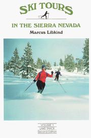 Cover of: Ski tours in the Sierra Nevada by Marcus Libkind