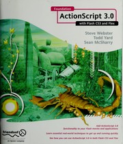 Cover of: Foundation ActionScript 3.0 with Flash CS3 and Flex by Steve Webster