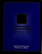 Cover of: Financial Accounting: an Introduction to concepts, methods, and uses