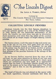 Cover of: Collecting Lincoln pennies by Louis Austin Warren