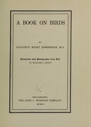 Cover of: A book on birds by Augustus Wight Bomberger