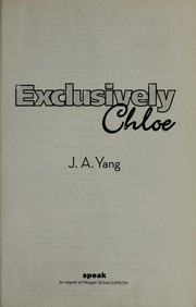 Cover of: Exclusively Chloe