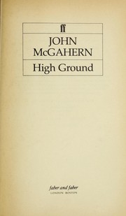 Cover of: High Ground