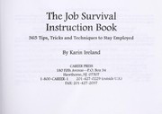 Cover of: The job survival instruction book by Karin Ireland