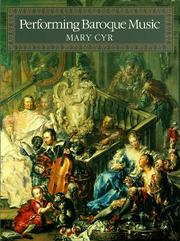 Performing baroque music by Mary Cyr