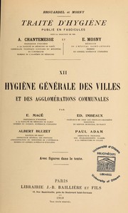 Cover of: Traité d'hygiène