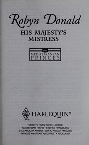 Cover of: HIS MAJESTY'S MISTRESS by Robyn Donald