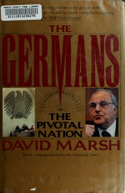 Cover of: The Germans: a people at the crossroads