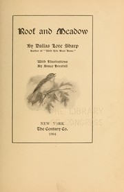 Cover of: Roof and meadow