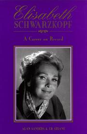 Cover of: Elisabeth Schwarzkopf by Alan Sanders
