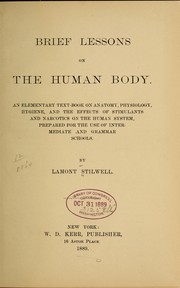 Brief lessons on the human body by Lamont Stilwell