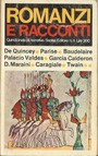 Romanzi e Racconti by Thomas De Quincey, Goffredo Parise, Charles Baudelaire, Palacio Valdes, Fernando Garcia Calderon, Dacia Maraini