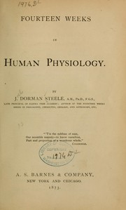 Cover of: Fourteen weeks in human physiology.
