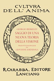 Cover of: Saggio Di Una Nuova Teoria Della Visione