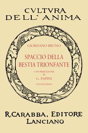 Cover of: Spaccio Della Bestia Trionfante: Volume Primo