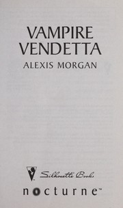 Cover of: Vampire vendetta